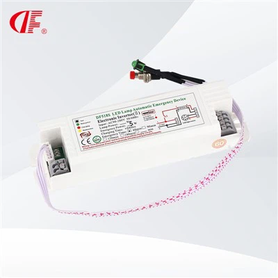 DF518S Аварийно захранване DC димируем самотест Авариен баласт с постоянен ток